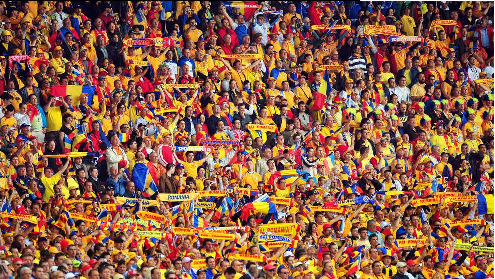 romanian supporters